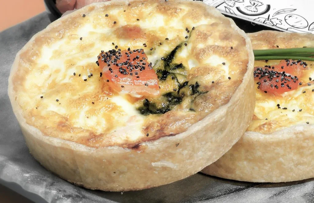 quiche aux poireaux sans pâte​